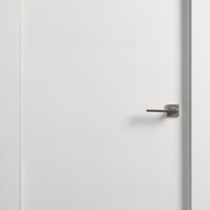 Puerta block lacada blanca lisa