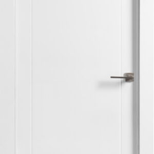 Puerta block lacada blanca 2 Ranuras Verticales