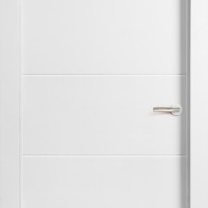 Puerta block lacada blanca 4 ranuras