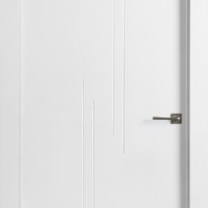 Puerta block lacada blanca Eleganza